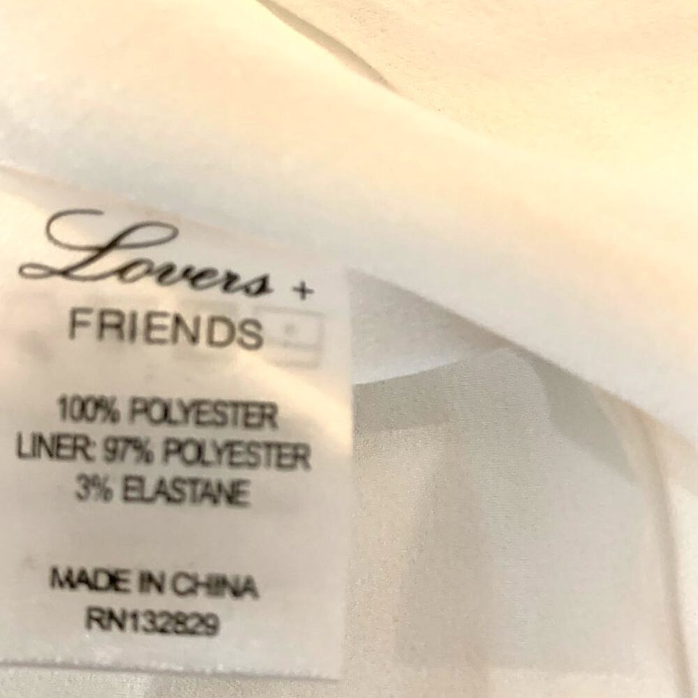 LOVERS + FRIENDS Barbados Babydoll Mini Dress ISLAND HOP Green Pink White XS - Picture 6 of 6